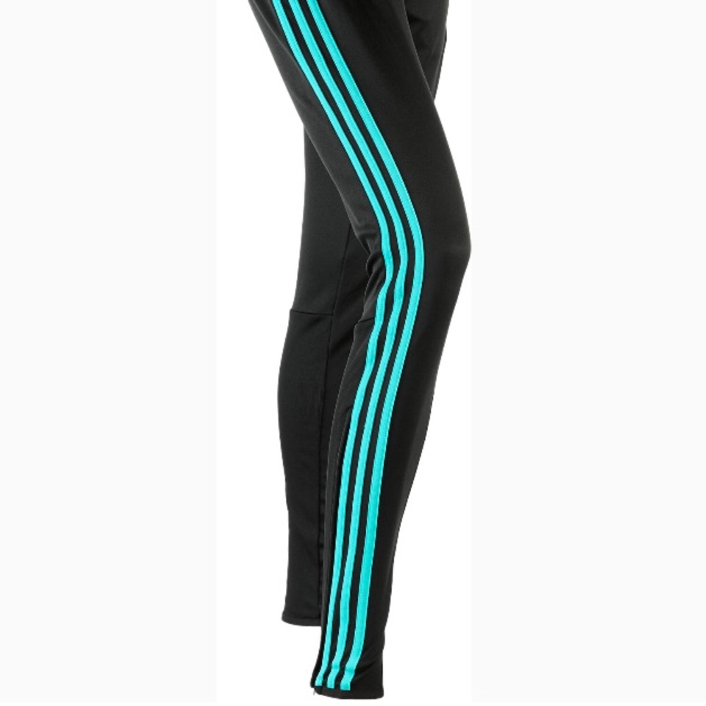 Adidas Tiro Black and Mint Green Soccer Pant